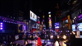  New Year's Eve celebrations in Times Square in New York December 31, 2012. 