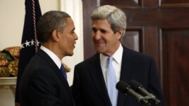 Predsednik Obama i Senator Džon Keri
