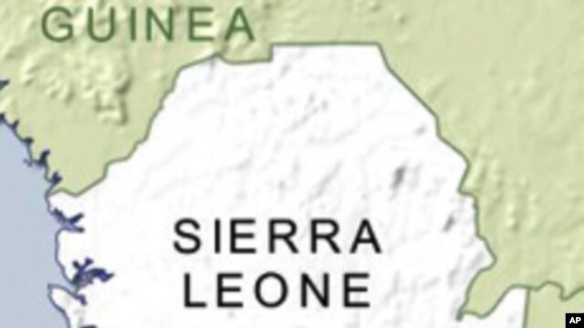 Map of Sierra Leone
