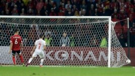 Albania Serbia Euro Soccer