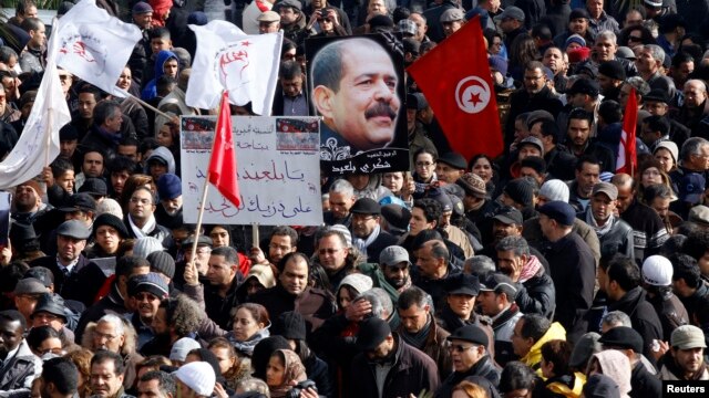 Dunyoviy tuzumni targ'iib qilgan Chokri Belaid uchun motam... 