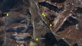 Foto satelit Google menunjukkan lokasi-lokasi di Korea Utara di mana diduga merupakan kamp-kamp tahanan politik. Diperkirakan 200 ribu orang ditahan di kamp-kamp ini (foto: dok).