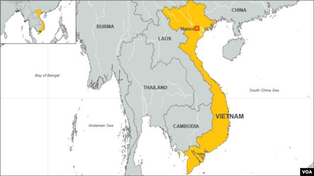 Vietnam map