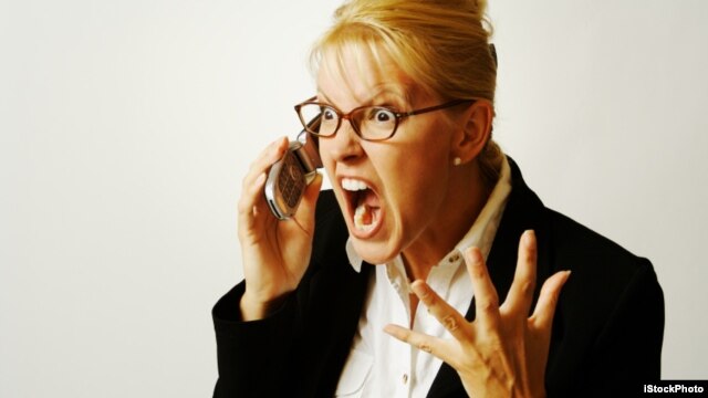 Angry? Losing it?