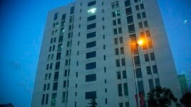 The building housing “Unit 61398” of the People’s Liberation Army is seen in the outskirts of Shanghai, February 19, 2013. 