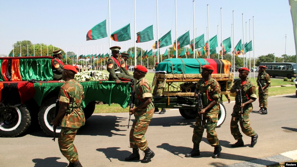 Zambians Mourn at Sata's Funeral