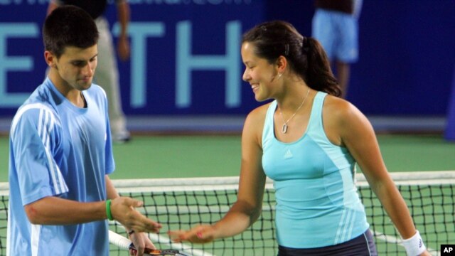 Đoković i Ivanović na Hopman kupu 2006.