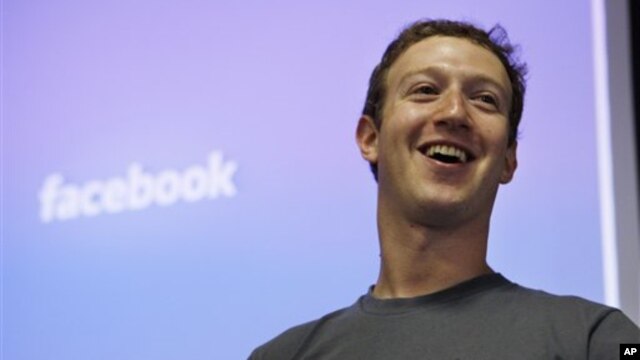 Pendiri dan pemimpin Facebook, Mark Zuckerberg (Foto: dok). 
