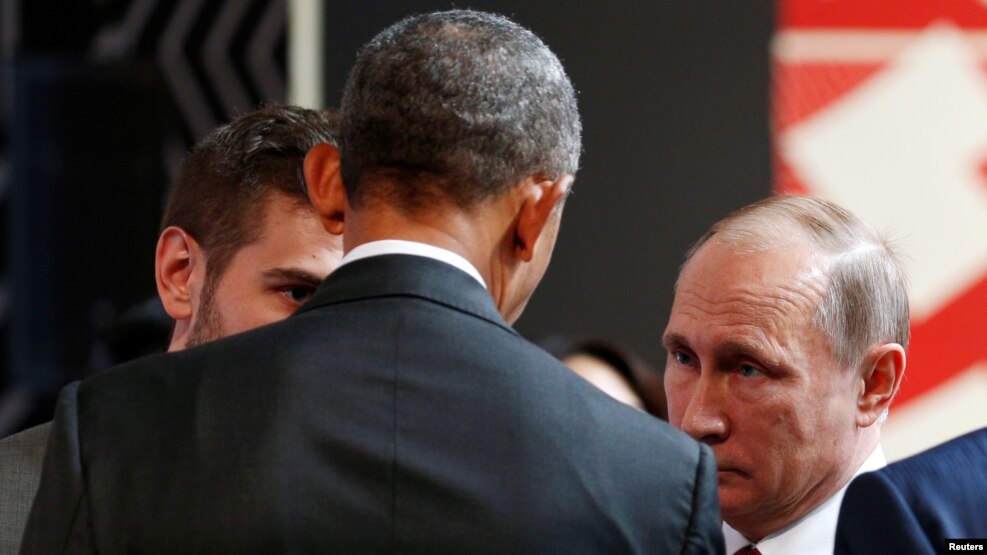 Presidenti Obama takohet me Presidentin rus Putin