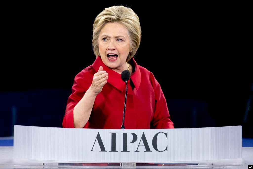 Hillary Clinton at AIPAC