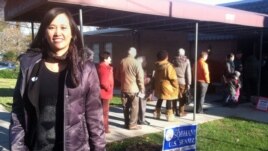 Katrina Dizon says she feels her new U.S. citizenship is  more official now that she's voted. (Photo by Kate Woodsome)