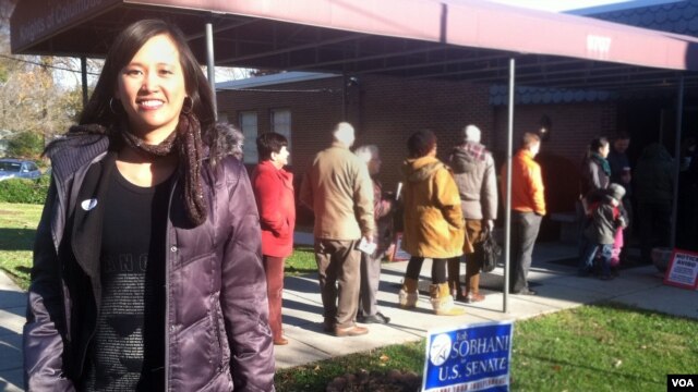 Katrina Dizon says she feels her new U.S. citizenship is  more official now that she's voted. (Photo by Kate Woodsome)