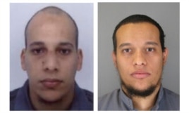 Chérif Kouachi, left, and Said Kouachi are shown in photos released by the Paris Préfecture de Police.