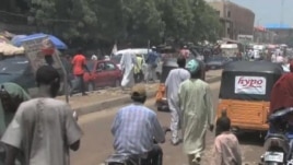 Hoton cikin birnin Kano kennan. 