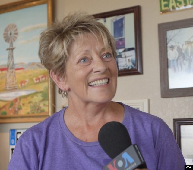 Fran Houser, the inspiration for Flo in the 2006 movie "Cars"