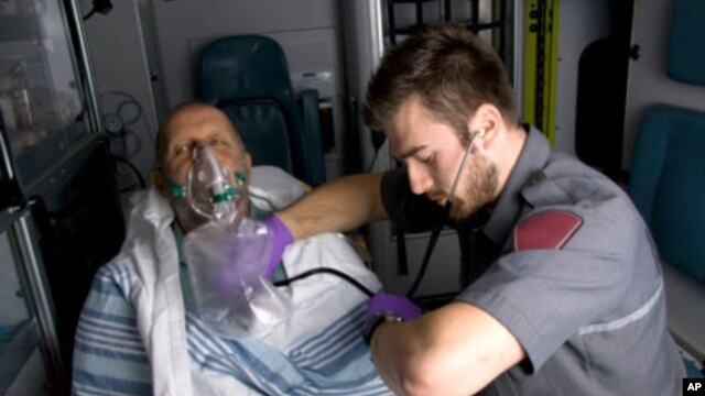A Japanese study finds that  a heart attack victim's chance of survival increases when both CPR and electronic devices called Automated External Defibrillators, or AEDs, are used.