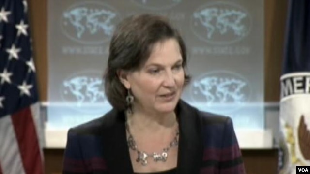 Juru bicara  Departemen Luar Negeri Amerika Victoria Nuland (Foto: dok).