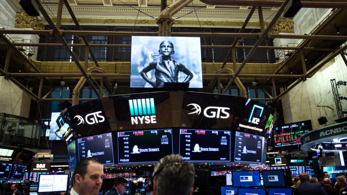 Wall Street baja presionado por preocupaciones sobre crecimiento global