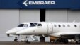 Private jets are seen at the Embraer headquarters in Sao Jose dos Campos, Brazil, May 14, 2013.
