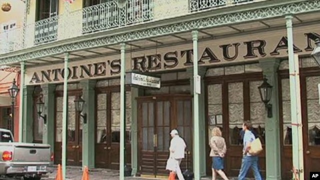 Antoine's restaurant in New Orleans