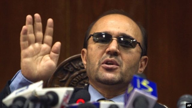 Afghan Central Bank Governor Abdul Qadir Fitrat