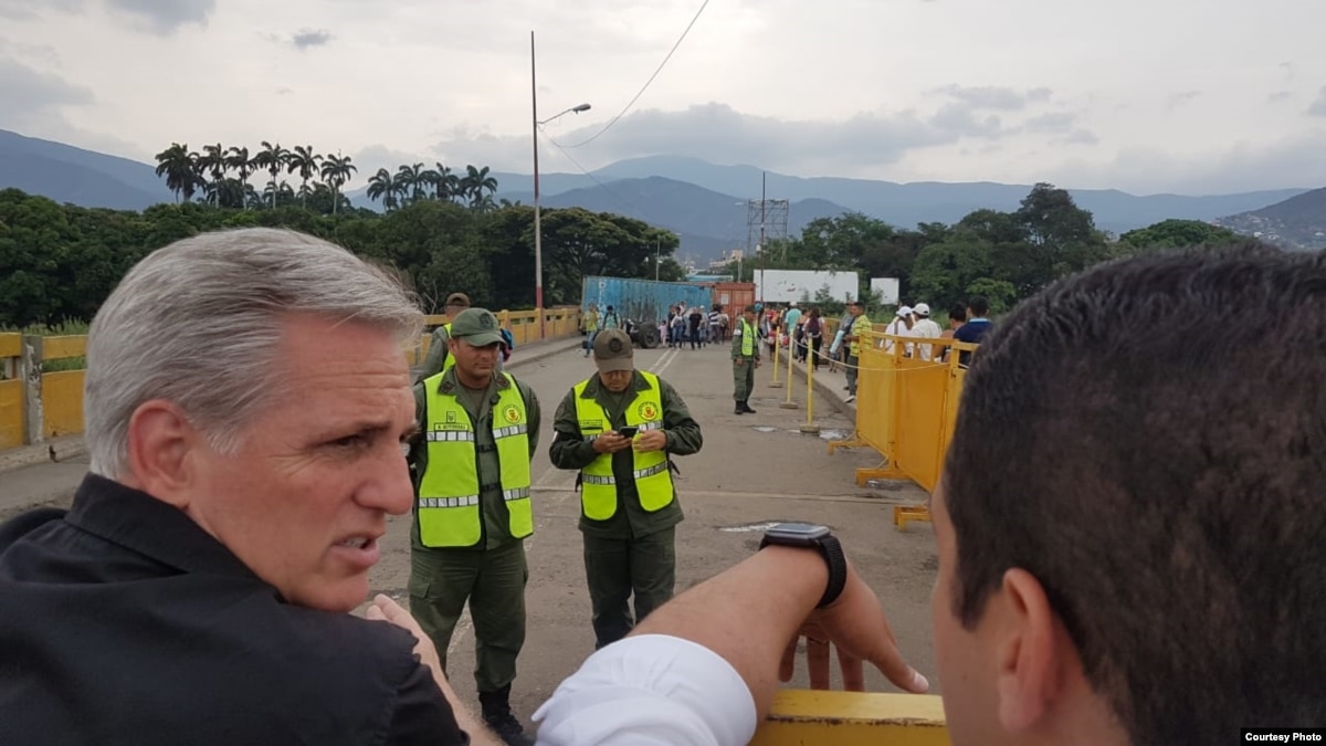 Congresistas EE.UU. visitan frontera Colombia