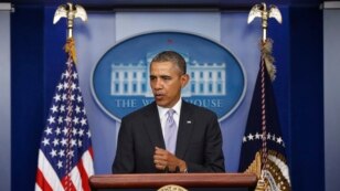အေမရိကန္သမၼတ Barack Obama အိမ္ျဖဴေတာ္ သတင္းစာရွင္းလင္းပြဲ (ေဖေဖာ္ဝါရီလ ၂၈၊ ၂၀၁၄)