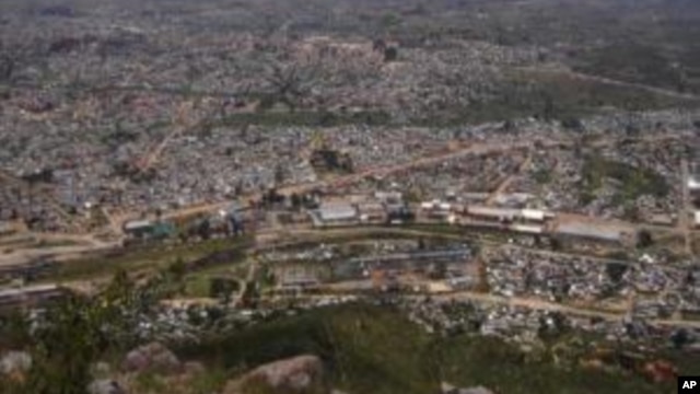 Vista da cidade do Lubango