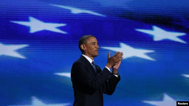 Le président Obama à Charlotte