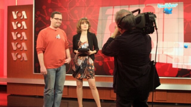'Podalis' hosts  Igor Riskin and Yulia Savchenko