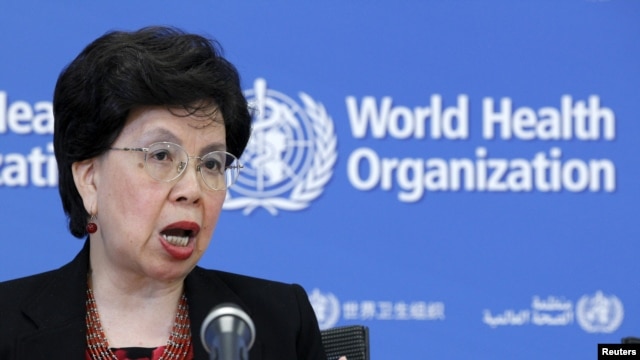 World Health Organization (WHO) Director-General Margaret Chan addresses the media on WHO's health emergency preparedness and response capacities in Geneva, Switzerland, July 31, 2015.