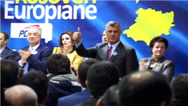 Hashim Thaçi, rizgjidhet kryetar i PDK-së