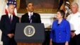 U.S. President Barack Obama speaks about the devastating tornadoes and severe weather impacting Oklahoma at the White House in Washington, May 21, 2013. 