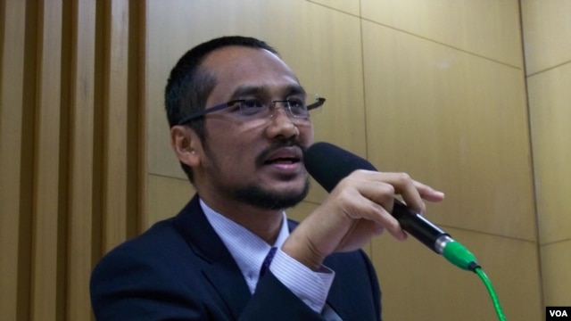 Ketua Komisi Pemberantasan Korupsi (KPK) Abraham Samad (VOA/Andylala Waluyo)