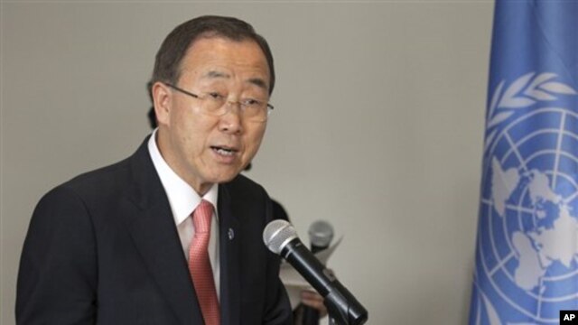 Tổng Thư ký Liên hiệp quốc Ban Ki-moon (ảnh tư liệu) 