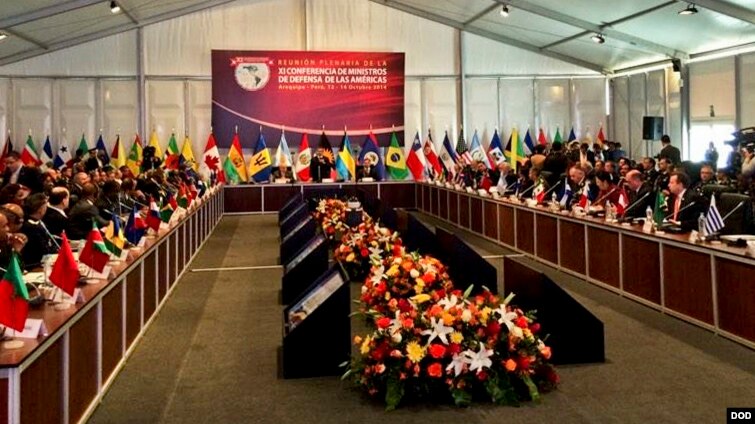 Al hablar en la XI Conferencia de Ministros de Defensa de las Américas en Arequipa, Hagel dijo que “la preparación de nuestros ejércitos podría ser probada, y nuestras capacidades podrían ser estresadas”.