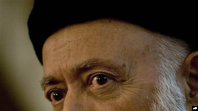 Burhanuddin Rabbani (file photo)