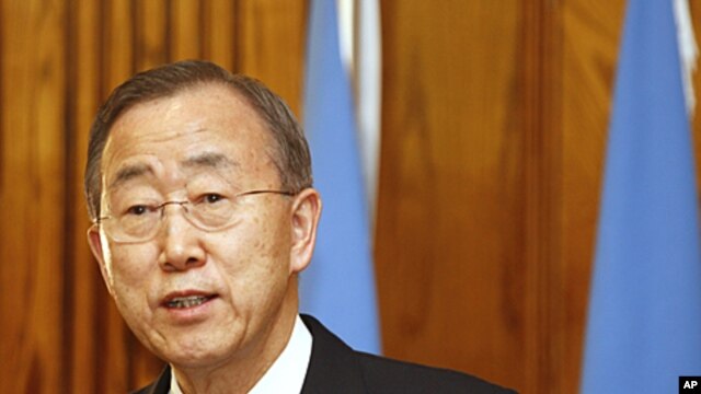 UN Secretary-General Ban Ki-moon (file photo)