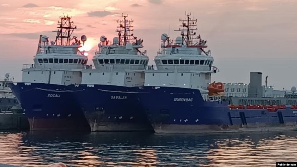 Gəmilər (“Caspian Marine Services B.V.” şirkətinin Azərbaycandakı filialı )