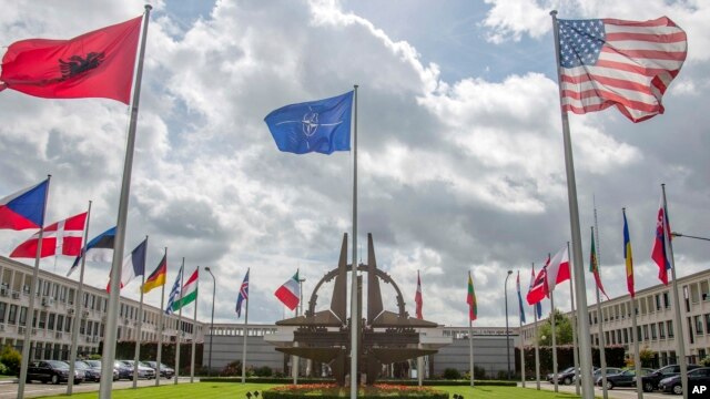 Здание штаб-квартиры НАТО в Брюсселе (архивное фото)