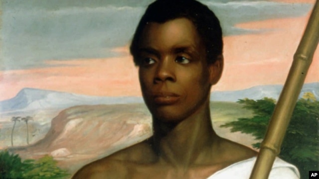 Joseph Cinque, or Sengbe Pieh, in a 1839 portrait by Nathaniel Jocelyn, overthrew the crew of the slave ship La Amistad.