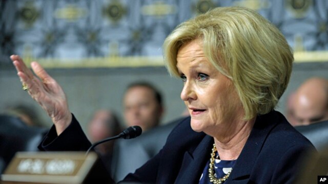 Senator Claire McCaskill,  Jan. 31, 2013.