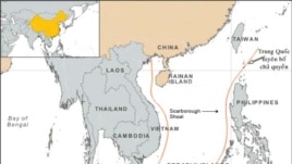 Trung Quốc nhận chủ quyền hầu như toàn bộ 3,5 triệu kilômét vuông tại Biển Ðông, vì cho rằng Trung Quốc có quyền về phương diện lịch sử trong vùng lưỡi bò 9 đoạn.