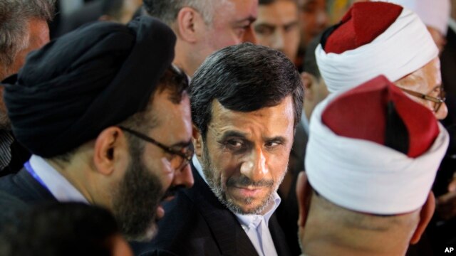 Iranski predsednik Mahmud Ahmadinedžad u Kairu