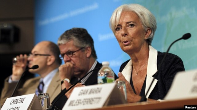 Lagarde ha sugerido sus recetas para los EE.UU. durante la presentación del informe anual del FMI sobre el país, en su sede en Washington DC.