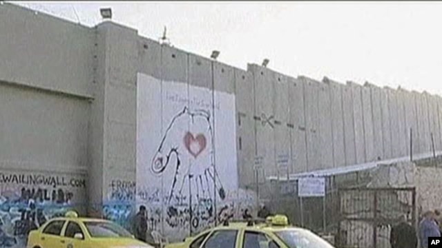 Israel put up this security barrier to protect itself from terrorist attacks by West Bank Palestinians, Oct 2010