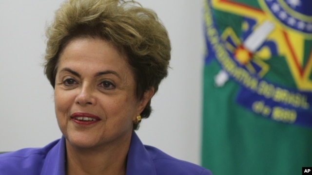 Tổng thống Brazil Dilma Rousseff.