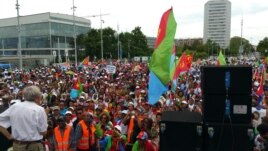 Eritreans Mass Rally in Geneva