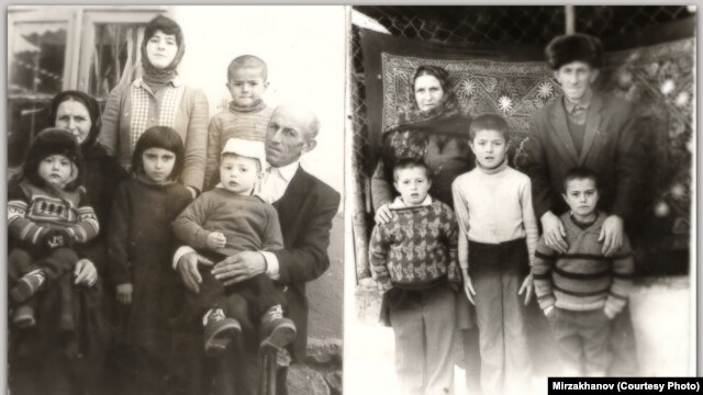 Маисат и Абдурагим Мирзахановы с детьми