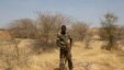 FILE - A Nigerien soldier takes a position during Flintlock 2014, a U.S.-led international training mission for African militaries, in Diffa, March 6, 2014.
